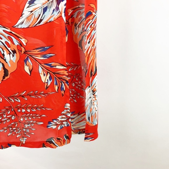 Orchid Row Floral Printed Maxi Chiffon Kimono - Picture 7 of 9